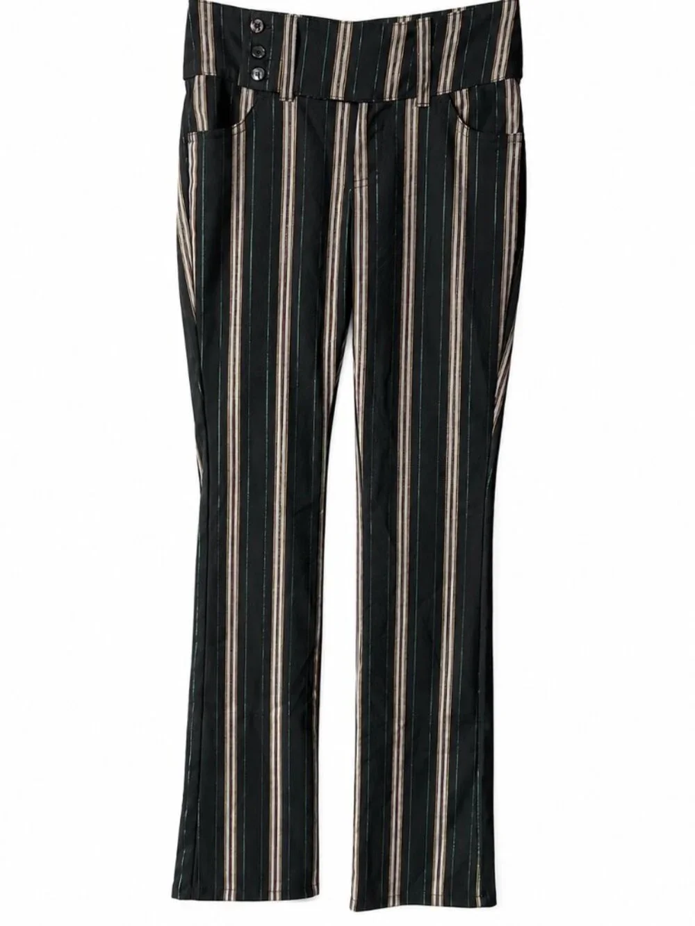 URBAN OUTFITTERS Marcella Striped Flare Pant NWT - Picture 2 of 8